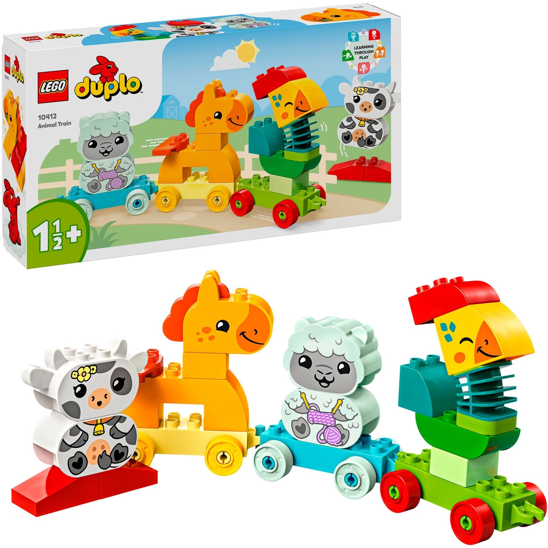 LEGO - duplo 10412 mijn eerste dierentrein