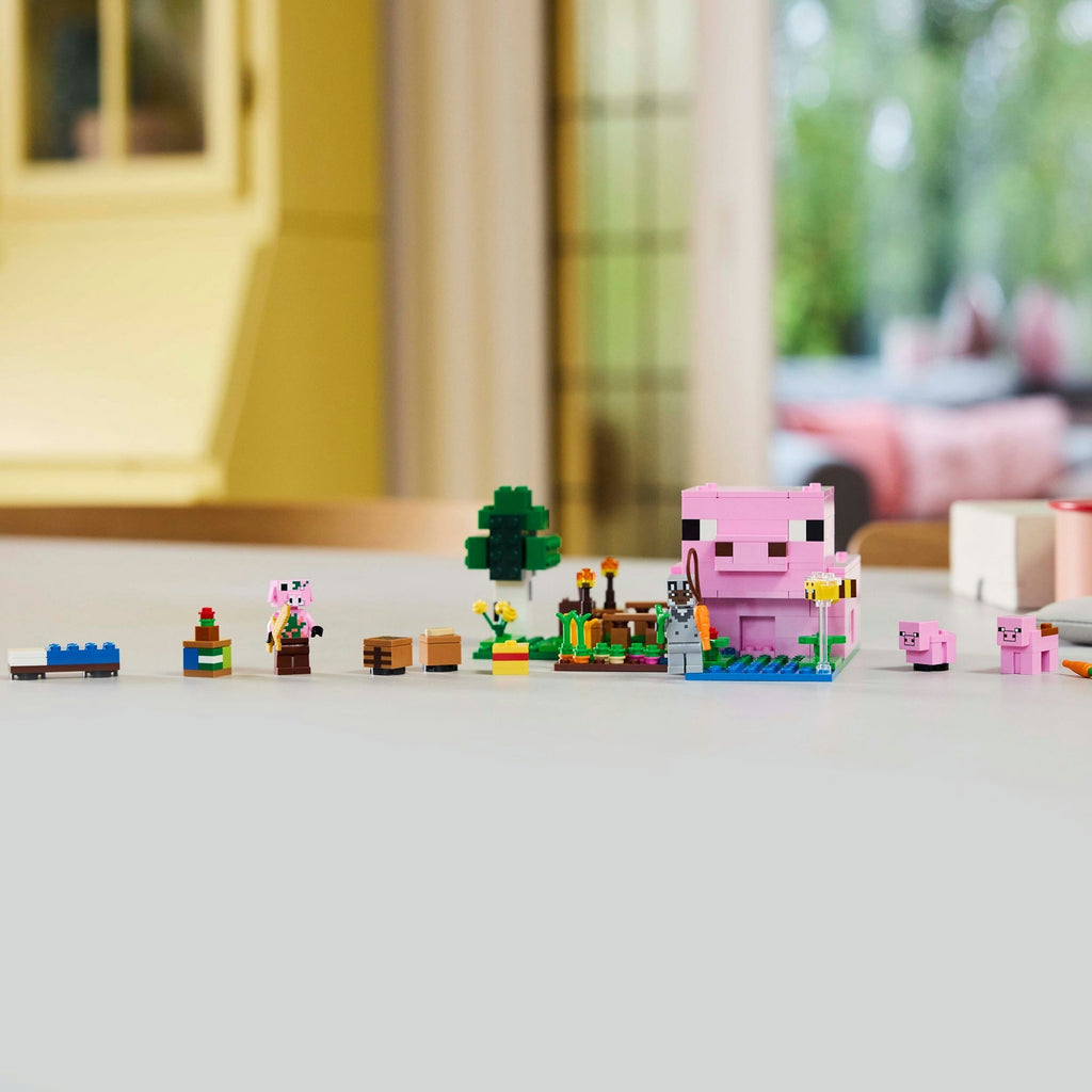 Lego minecraft 21268 het huis van het biggetje