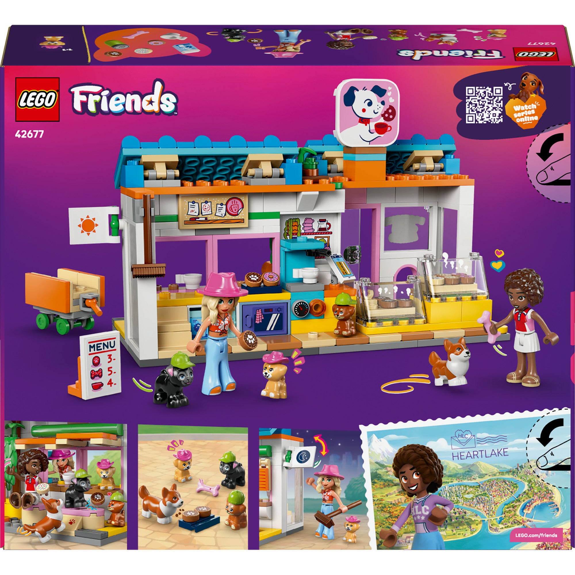 Lego friends 42677 bakkerij voor hondensnacks