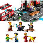 Lego city 60423 stadstram en station
