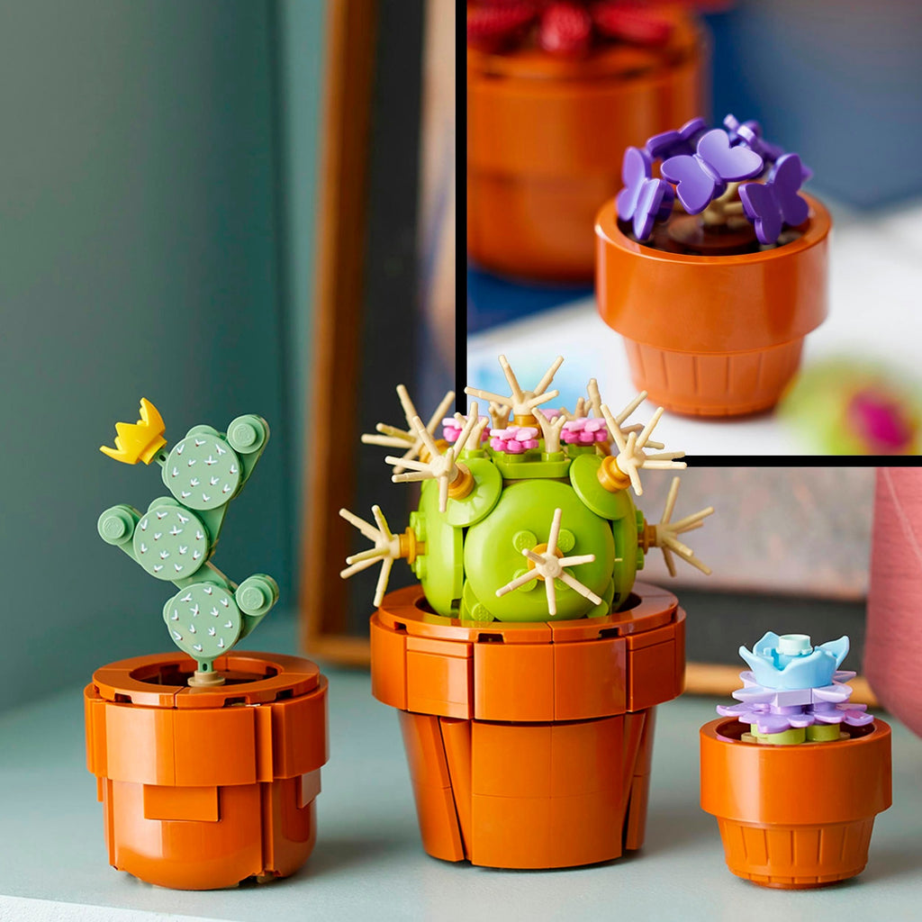 LEGO - icons 10329 miniplantjes
