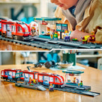 Lego city 60423 stadstram en station