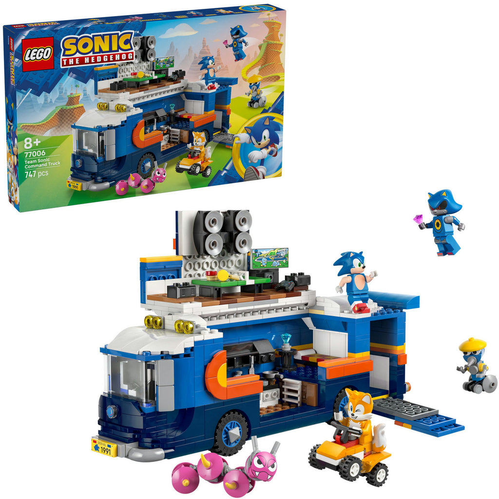 Lego sonic the hedgehog - team sonic commandotruck constructiespeelgoed (77006)