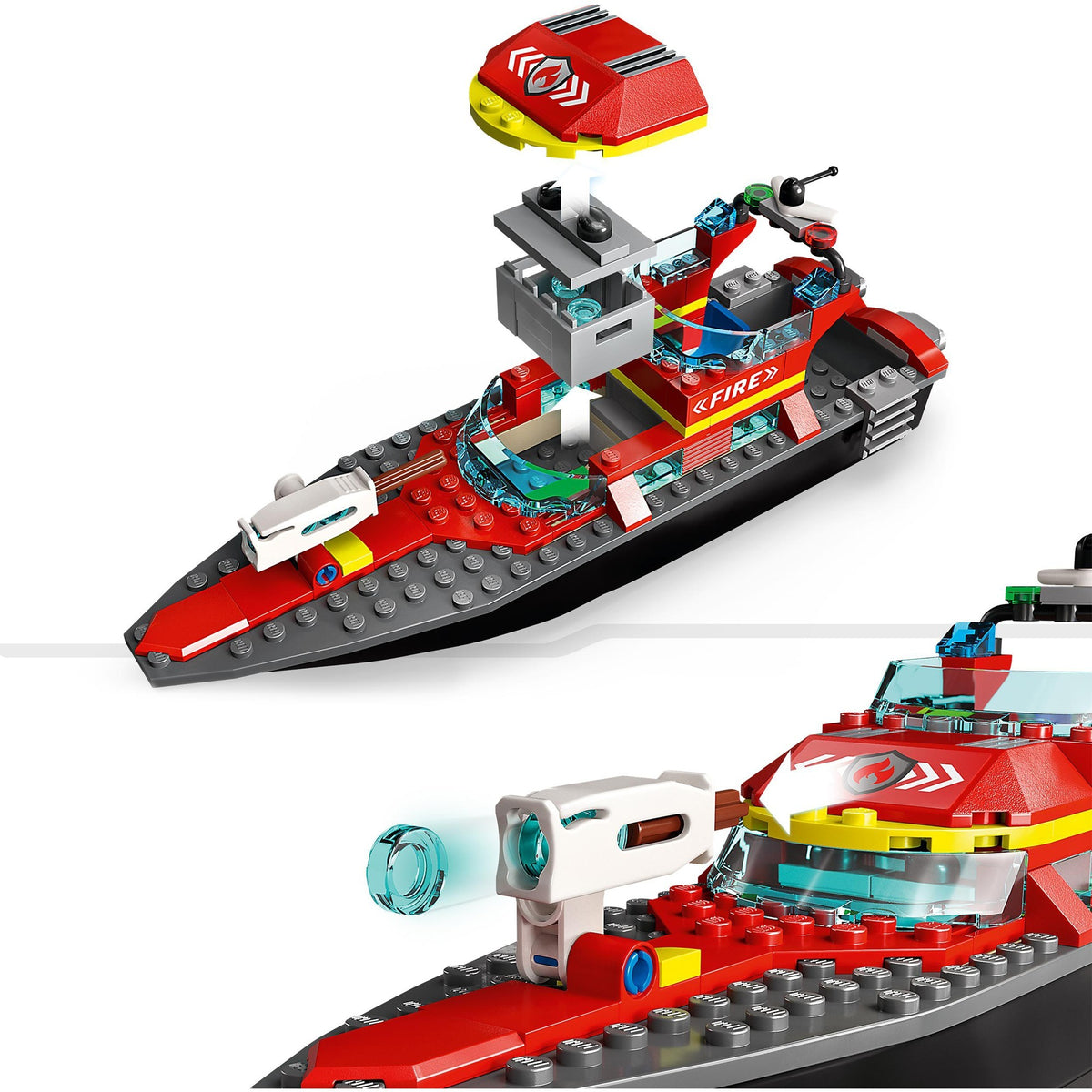 LEGO - city 60373 reddingsboot brand