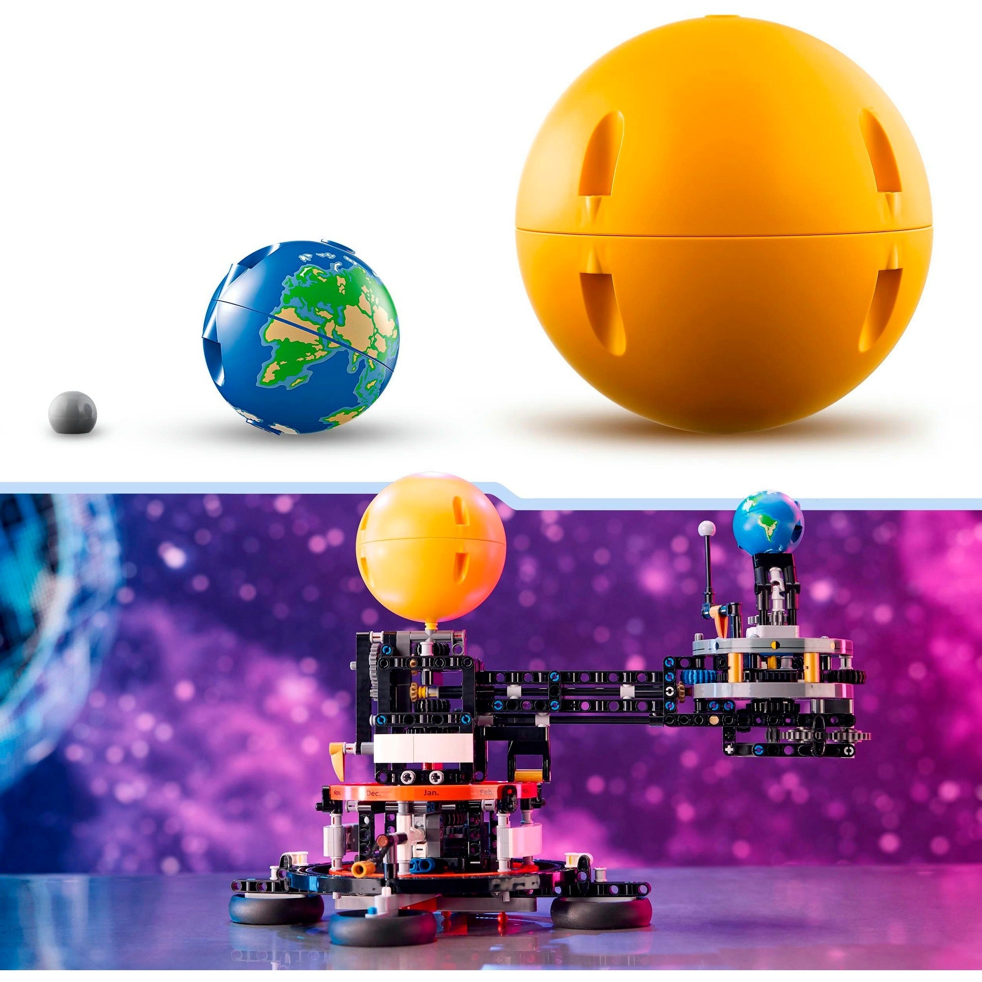 Lego technic 42179 de aarde en de maan in beweging