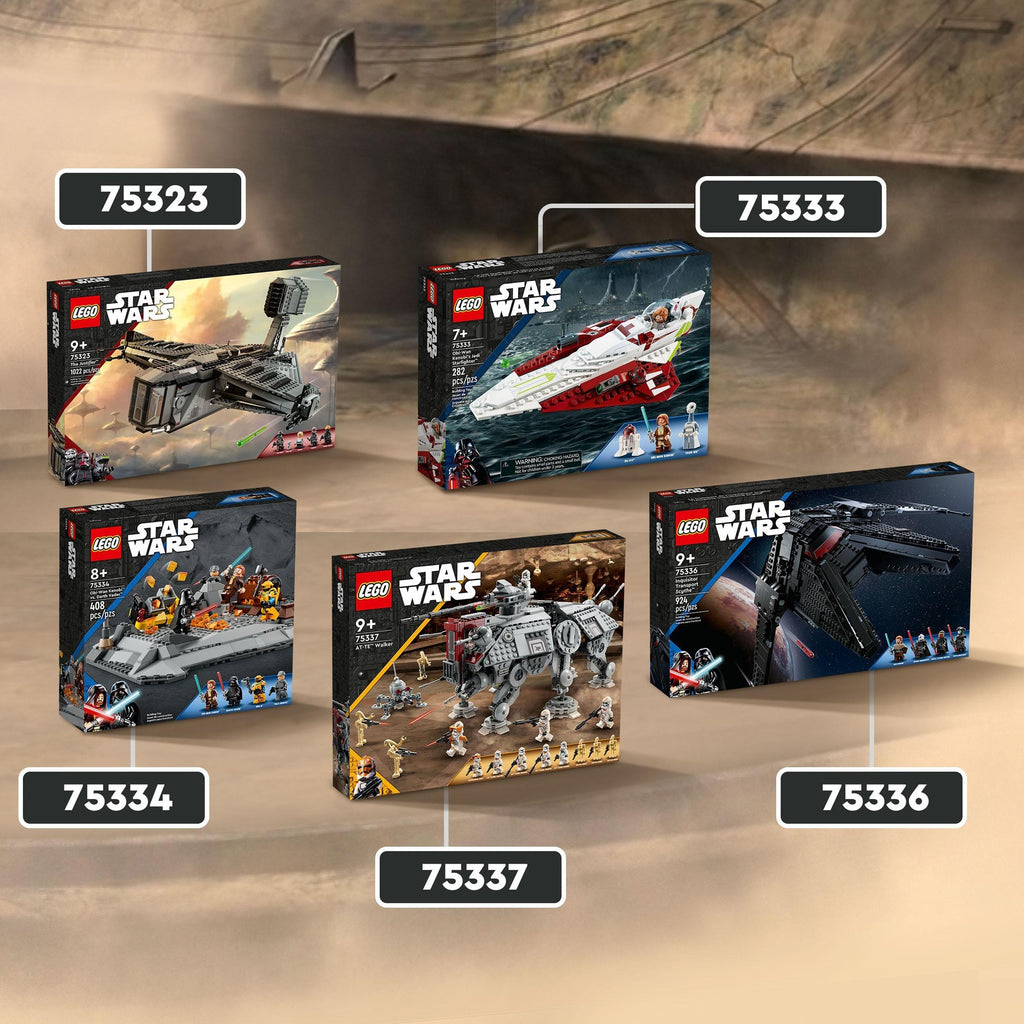 Lego star wars 75337 at-te walker