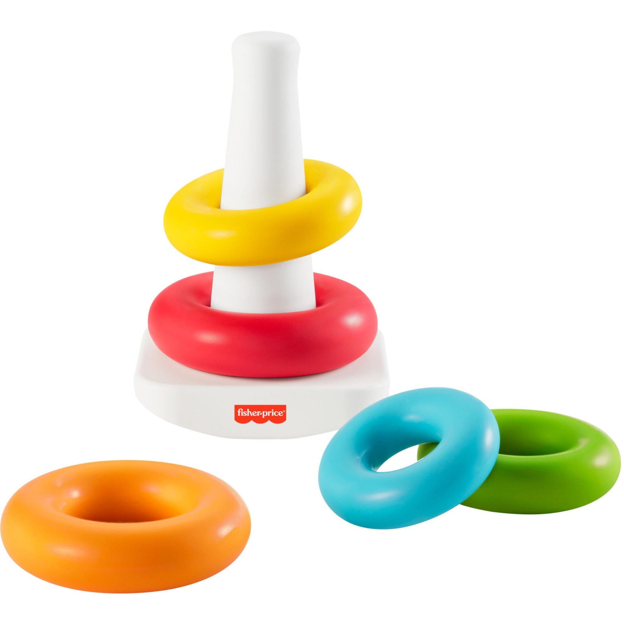 Mattel kleurenringpiramide (eco-friendly) motorisch speelgoed