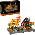 Lego icons - herfsttuin met cottage constructiespeelgoed (11372)