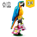 Lego creator 3-in-1 - exotische papegaai constructiespeelgoed (31136)
