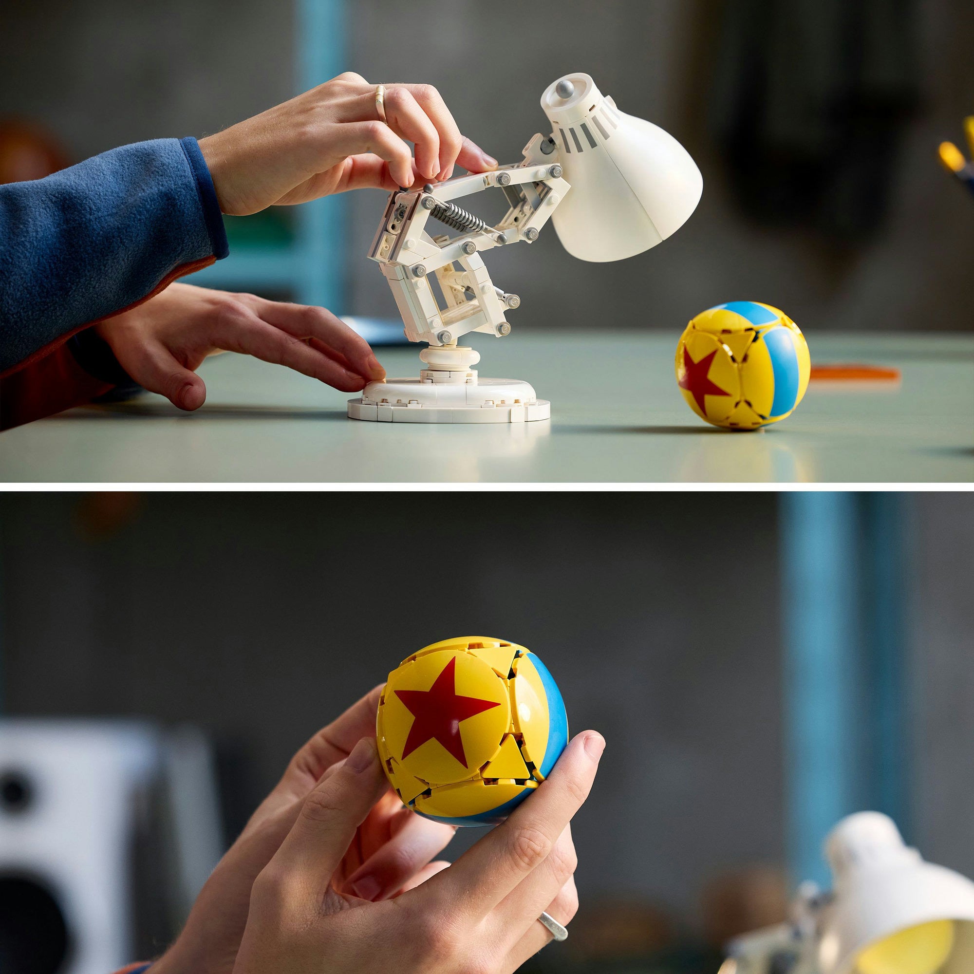 Lego ideas 21357 disney pixar luxo jr.