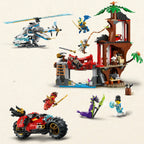 Lego ninjago 71857 ninjavoertuigen bij de boomhut