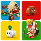 Lego super mario - toad-baas' kampeerplaats constructiespeelgoed (72040)