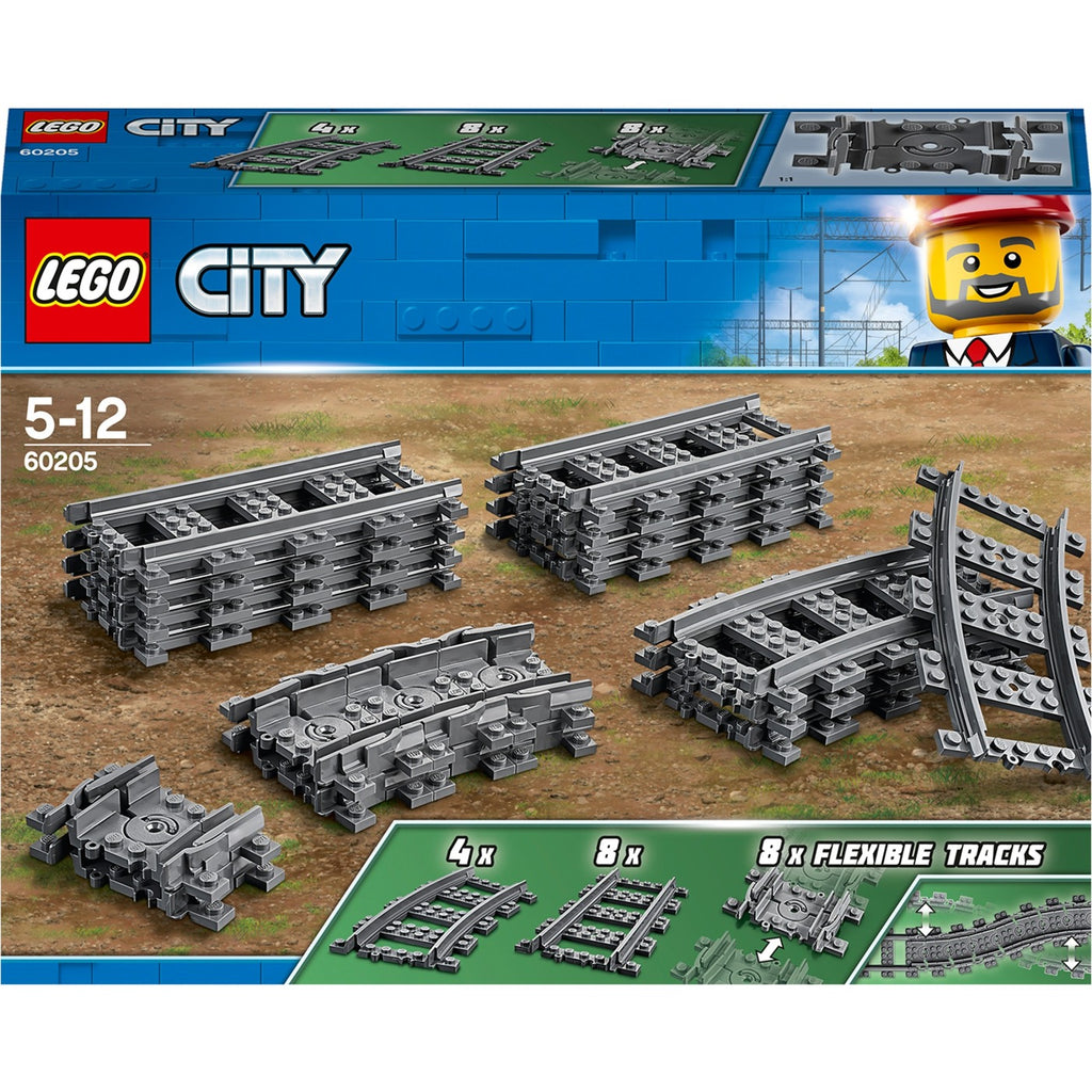 Lego city 60205 treinrails