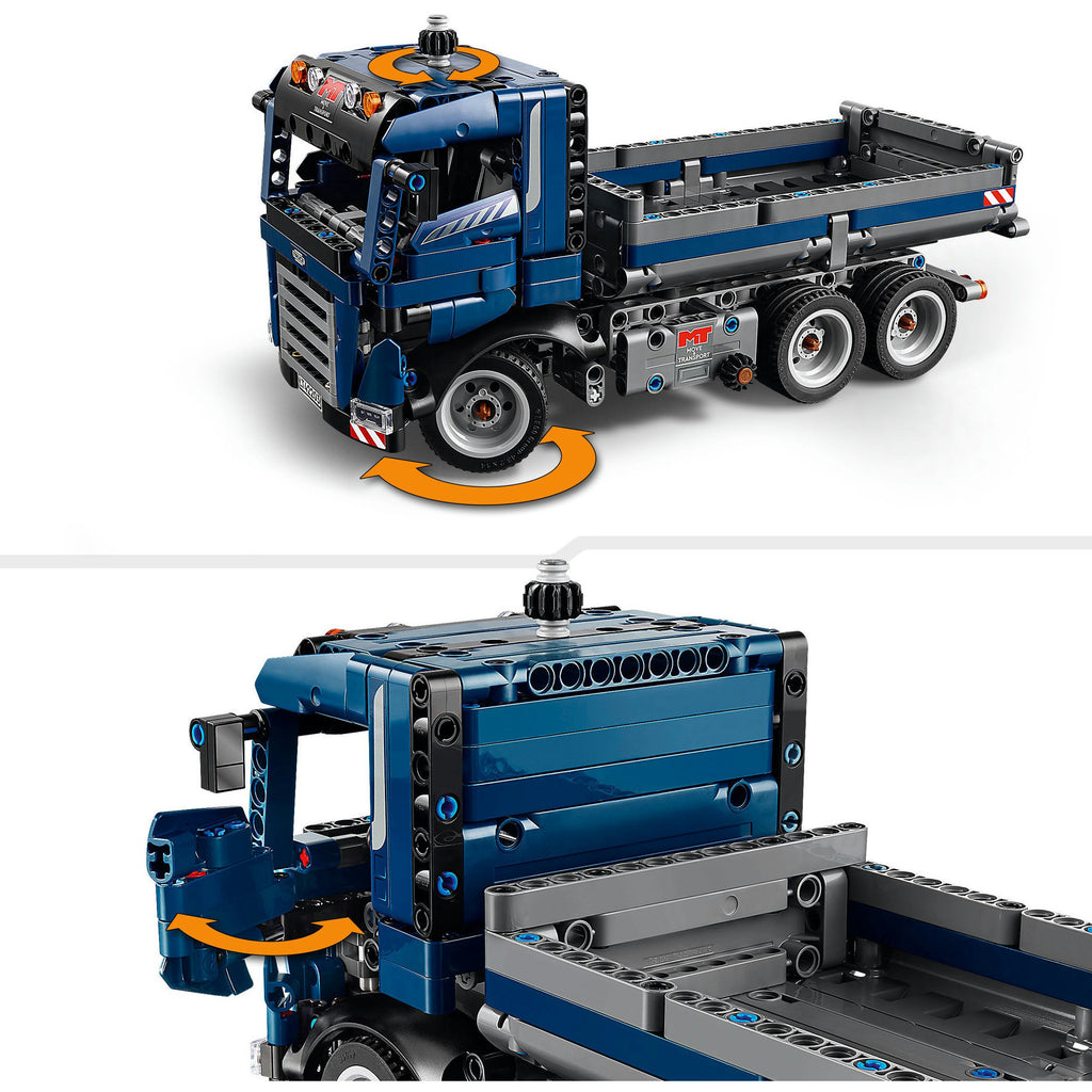 Lego technic 42203 vrachtwagen met kiepfunctie