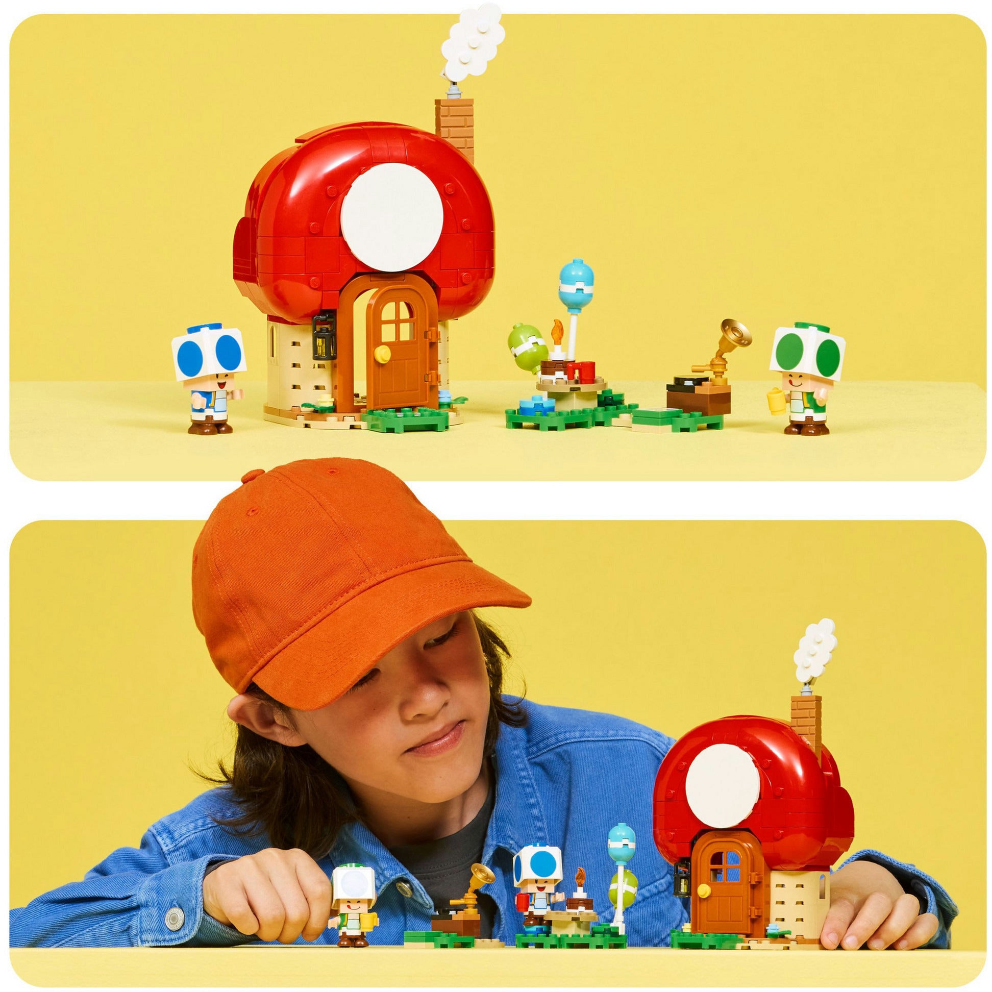 LEGO - super mario 72041 toads huisfeestje