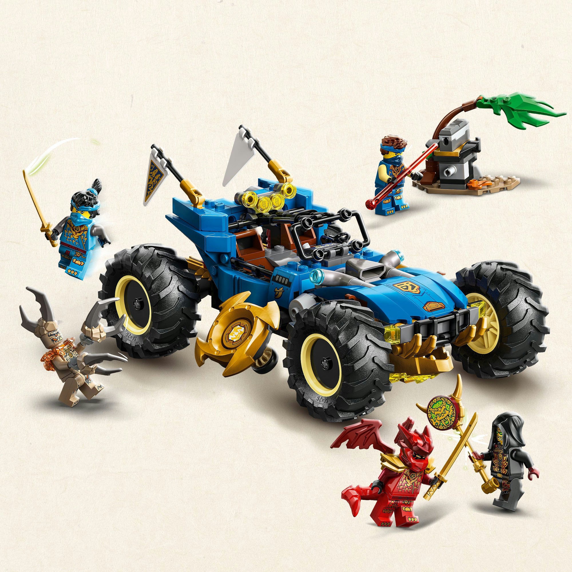 Lego ninjago 71856 jay's transformerende auto