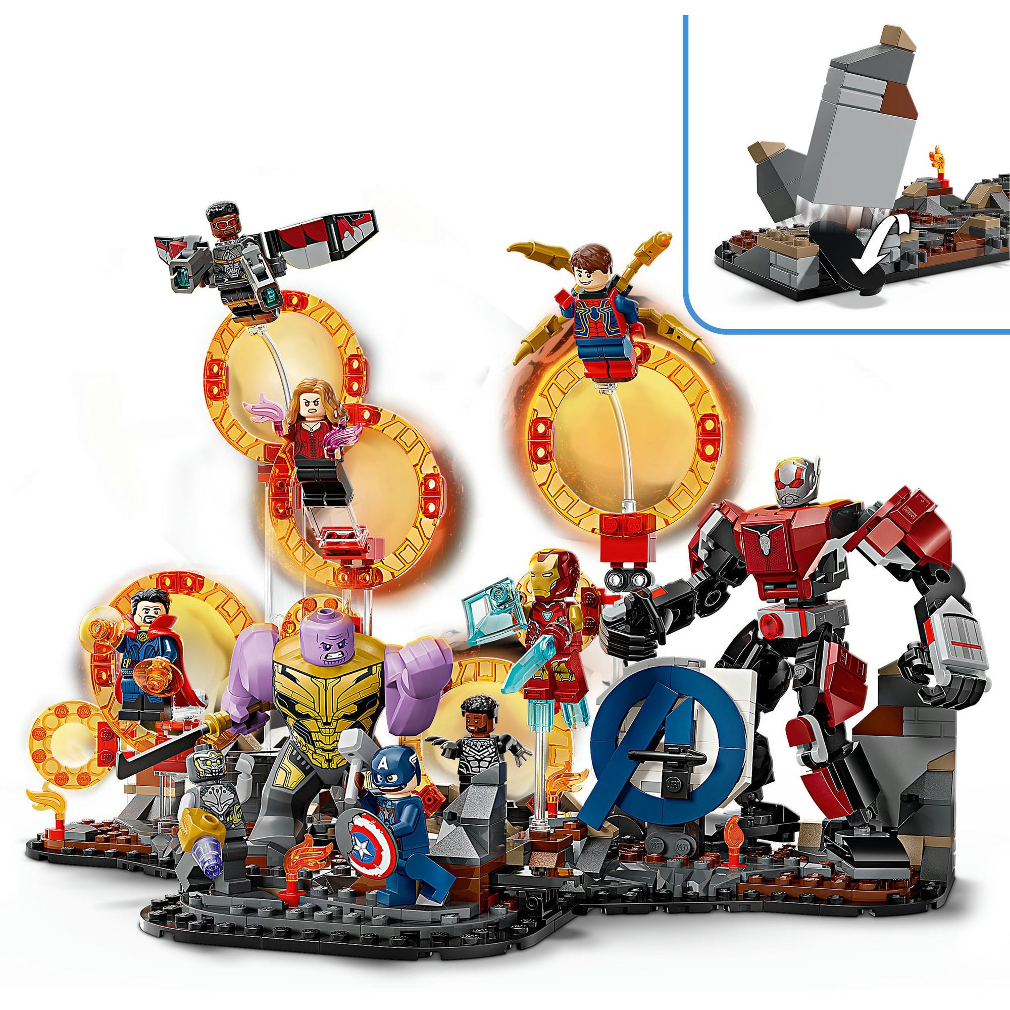Lego marvel 76323 avengers endgame eindstrijd