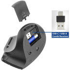 Act draadloze muis ac5155 bluetooth zwart, zilver
