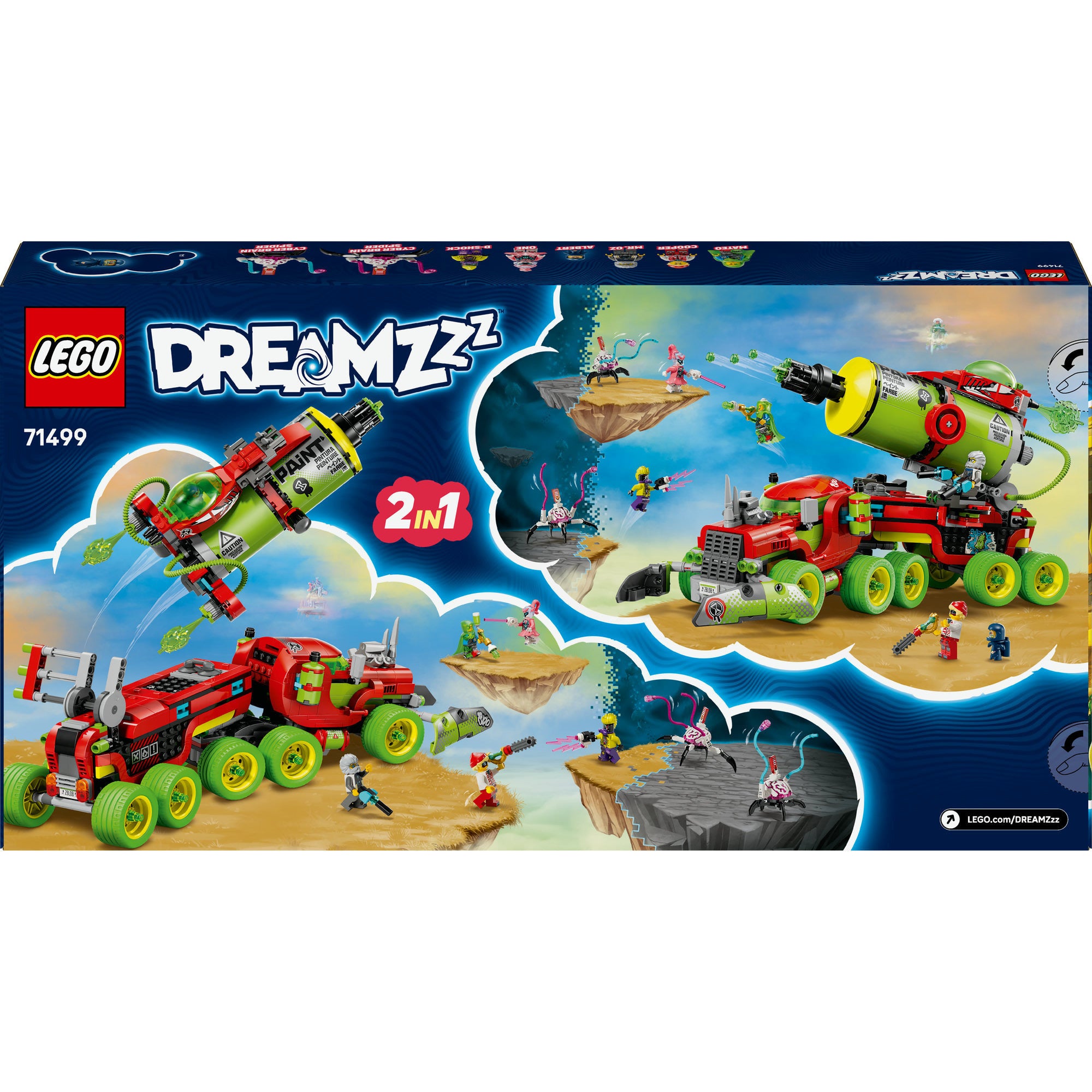 Lego dreamzzz 71499 mateo's spuitbustruck