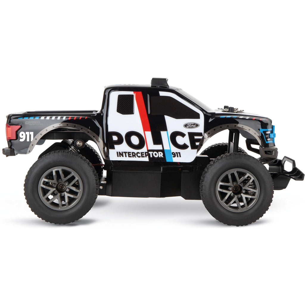 Carrera - rc 24ghz ford f-150 raptor police - 1:18