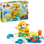 LEGO - duplo 3-in-1 dieren op wielen educatief speelgoed voor peuters 10448
