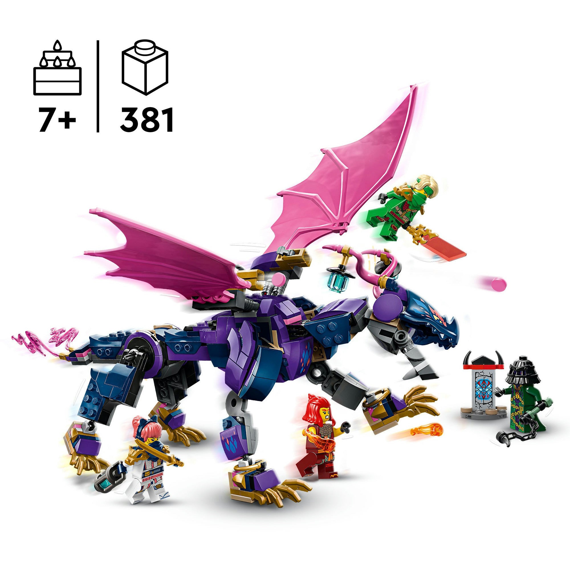 LEGO - ® ninjago® rontu de meesterdraak speelgoedset - 71842