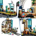 Lego ® city centraal station, bouwspeelgoedset - 60469