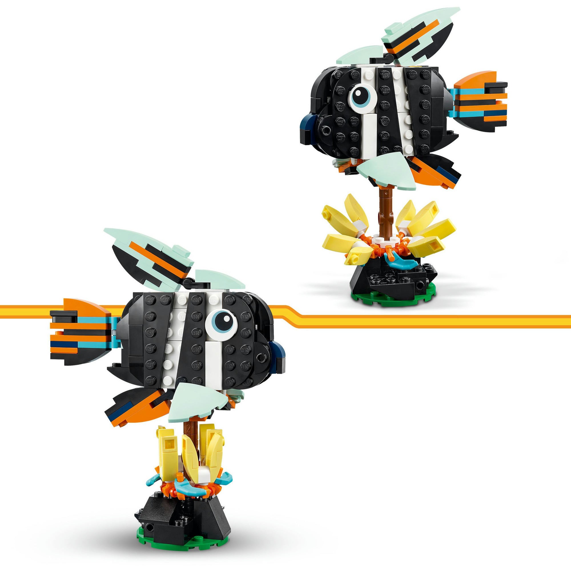 Lego creator - wilde dieren: tropische toekan constructiespeelgoed (31173)
