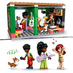 Lego friends muziekwinkel en appartement