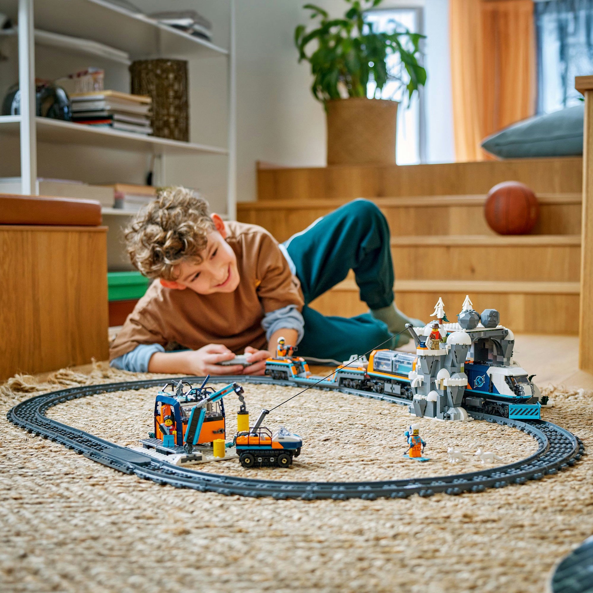 LEGO - city 60470 onderzoekstrein op de noordpool