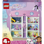 Lego gabby's poppenhuis gabby's poppenhuis speelgoed speelgoed met 4 minifiguren en accessoires voor kinderen 4+ - 10788