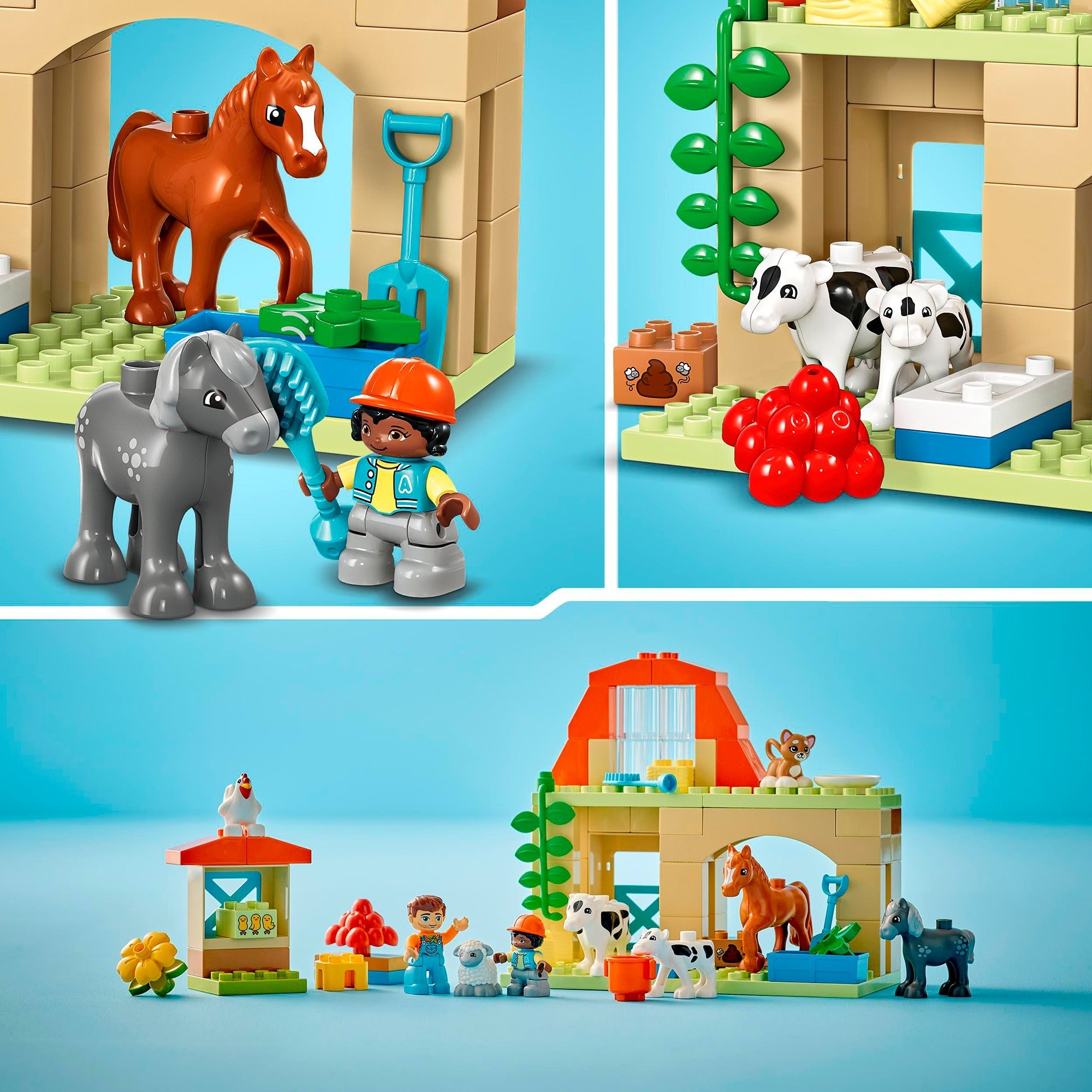 Lego duplo town 10416 dieren verzorgen op de boerderij