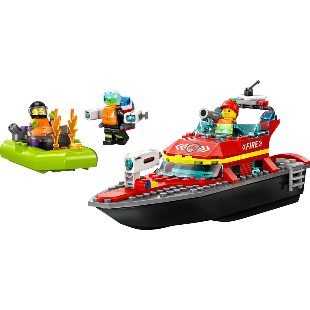LEGO - city 60373 reddingsboot brand
