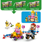 Lego super mario 72036 mario kart baby peach en grand prix set