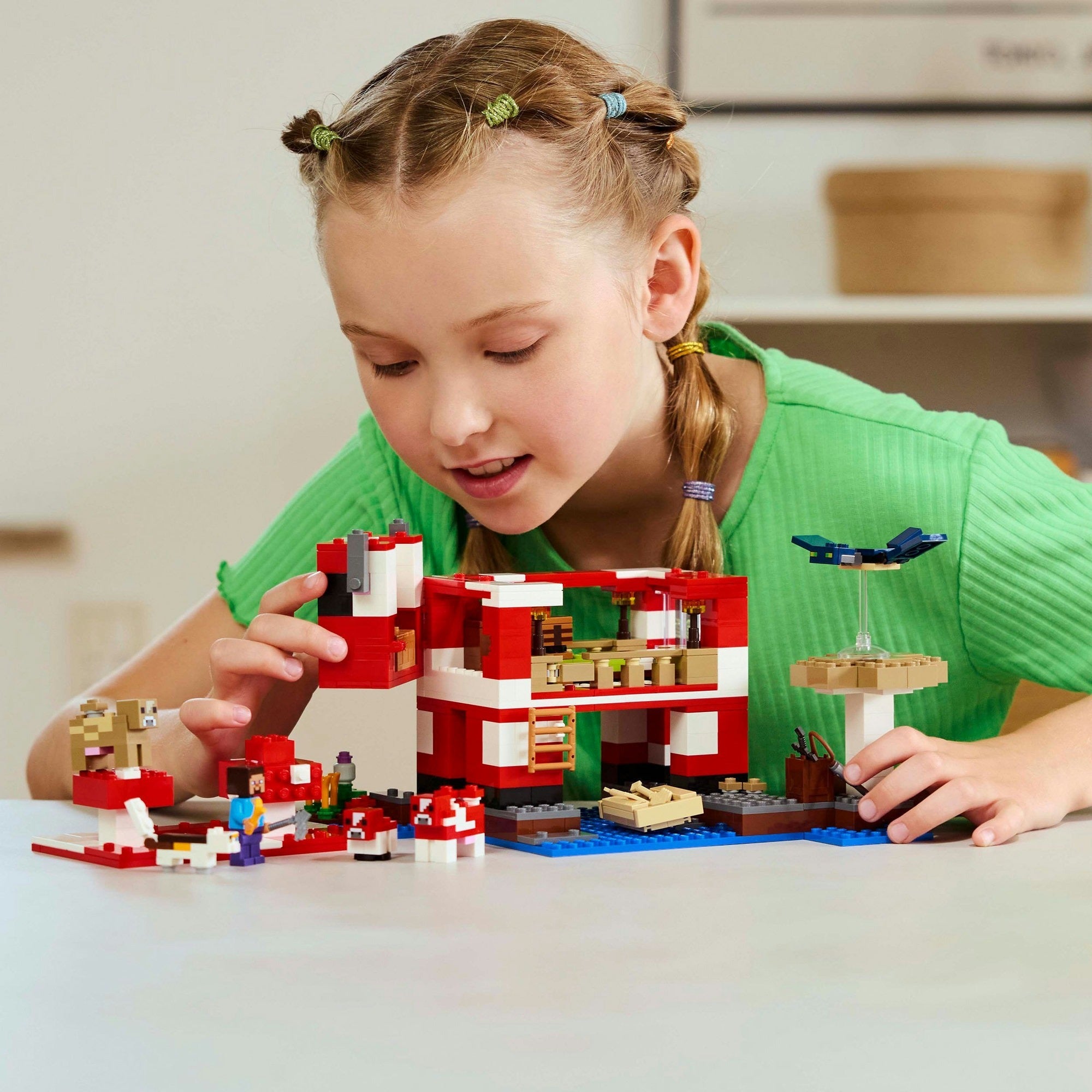 Lego minecraft 21270 het mooshroom huis