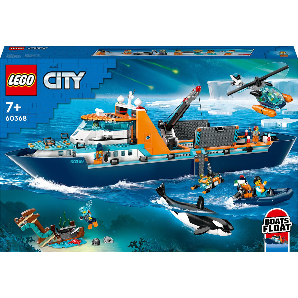 Lego city 60368 poolonderzoeksschip