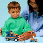 Lego city 60491 transportwagen voor motoren