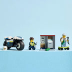 Lego city 60455 achtervolging op politiemotor