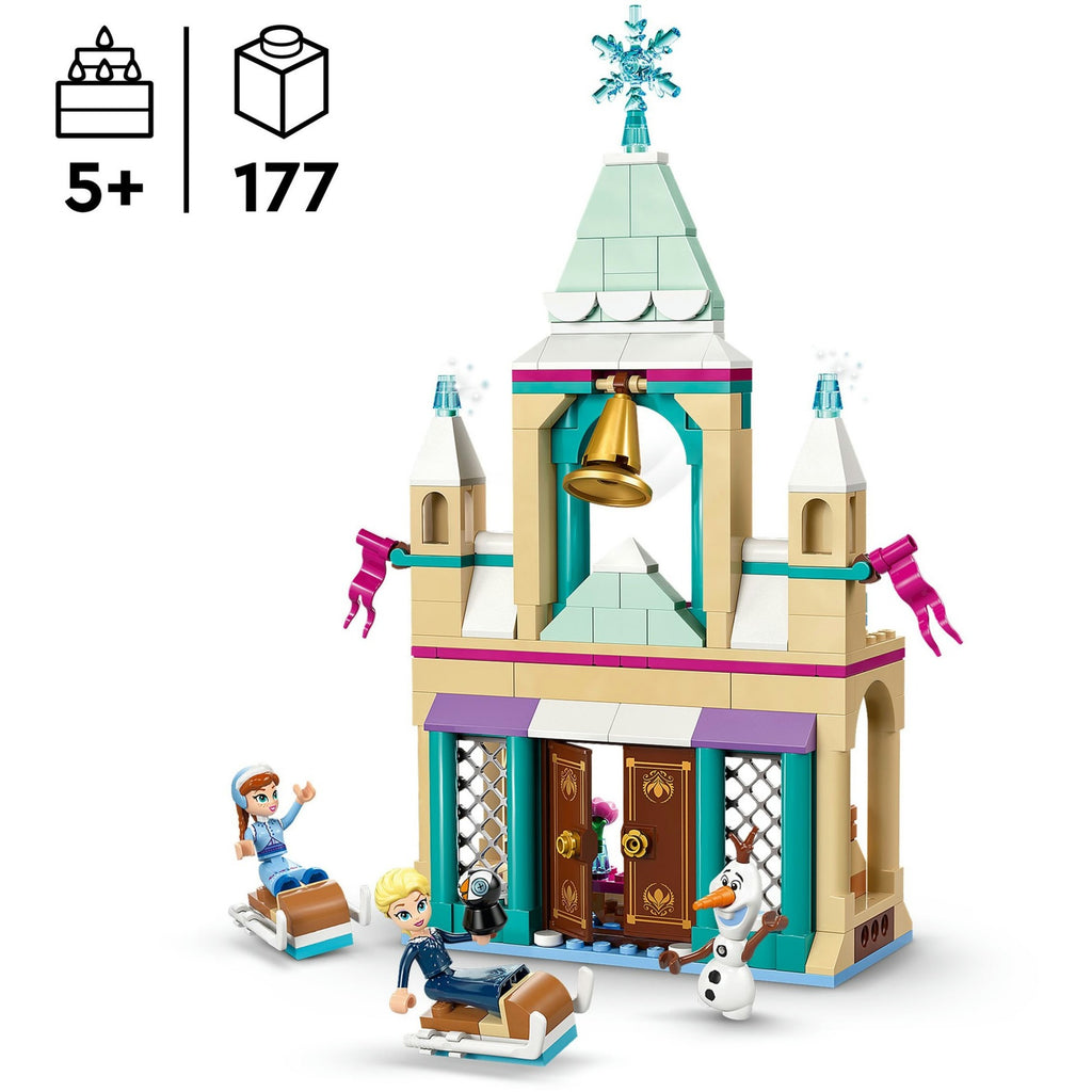 LEGO - ǀ disney frozen kasteel van arendelle bouwpakket voor kinderen met poppetje 43265