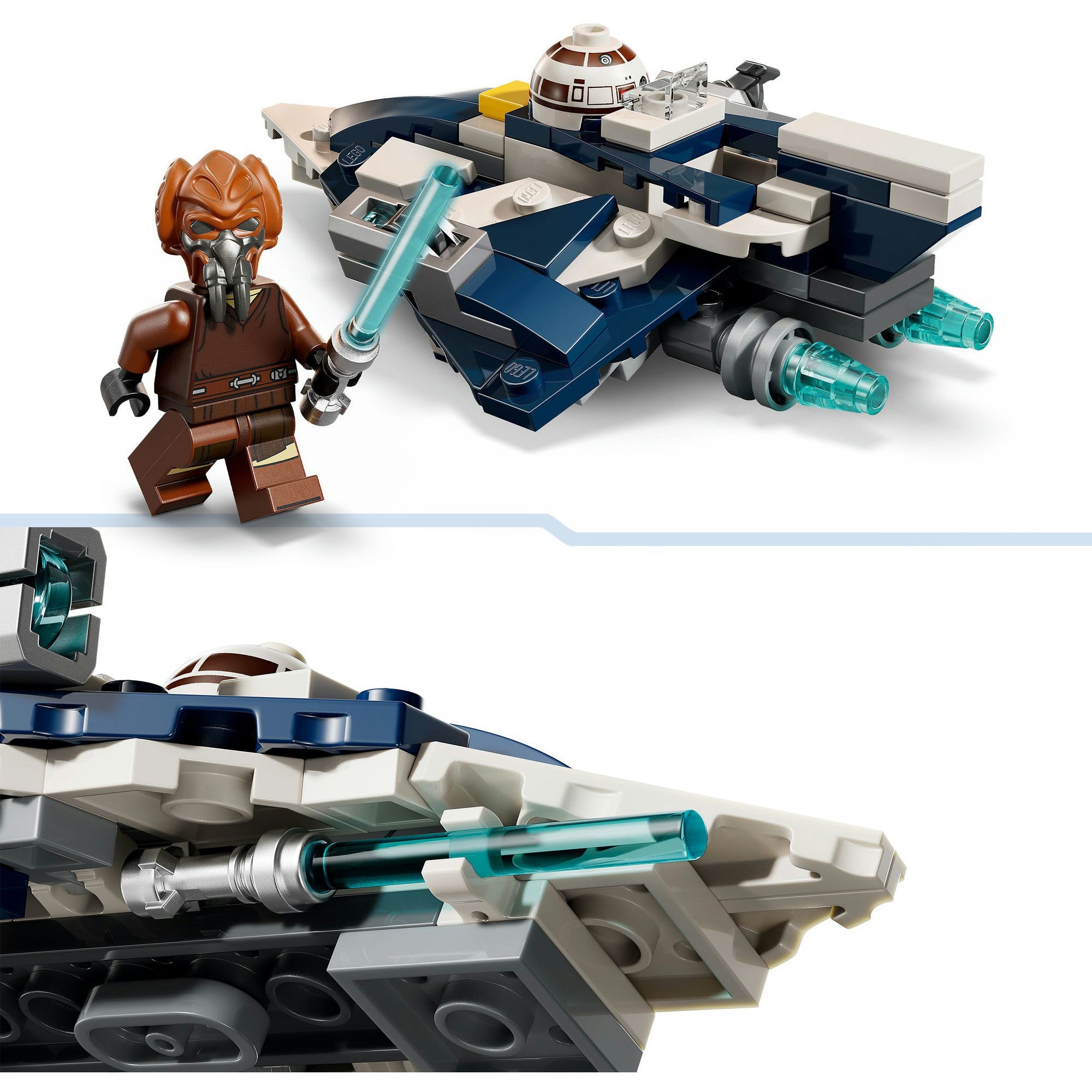 LEGO - star wars plo koons jedi starfighter microfighter set - 75400