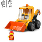 Lego city 60483 voertuigen bouwlader