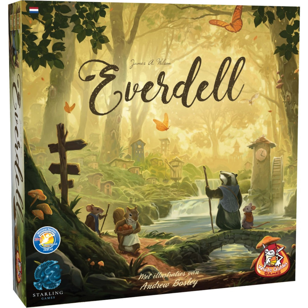 White goblin games everdell bordspel (nederlands, 1 - 4 spelers, 40 minuten, vanaf 10 jaar)