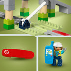 Lego duplo town 10426 treinbrug en rails uitbreidingsset