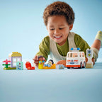 LEGO - duplo town 10447 ambulance met chauffeur