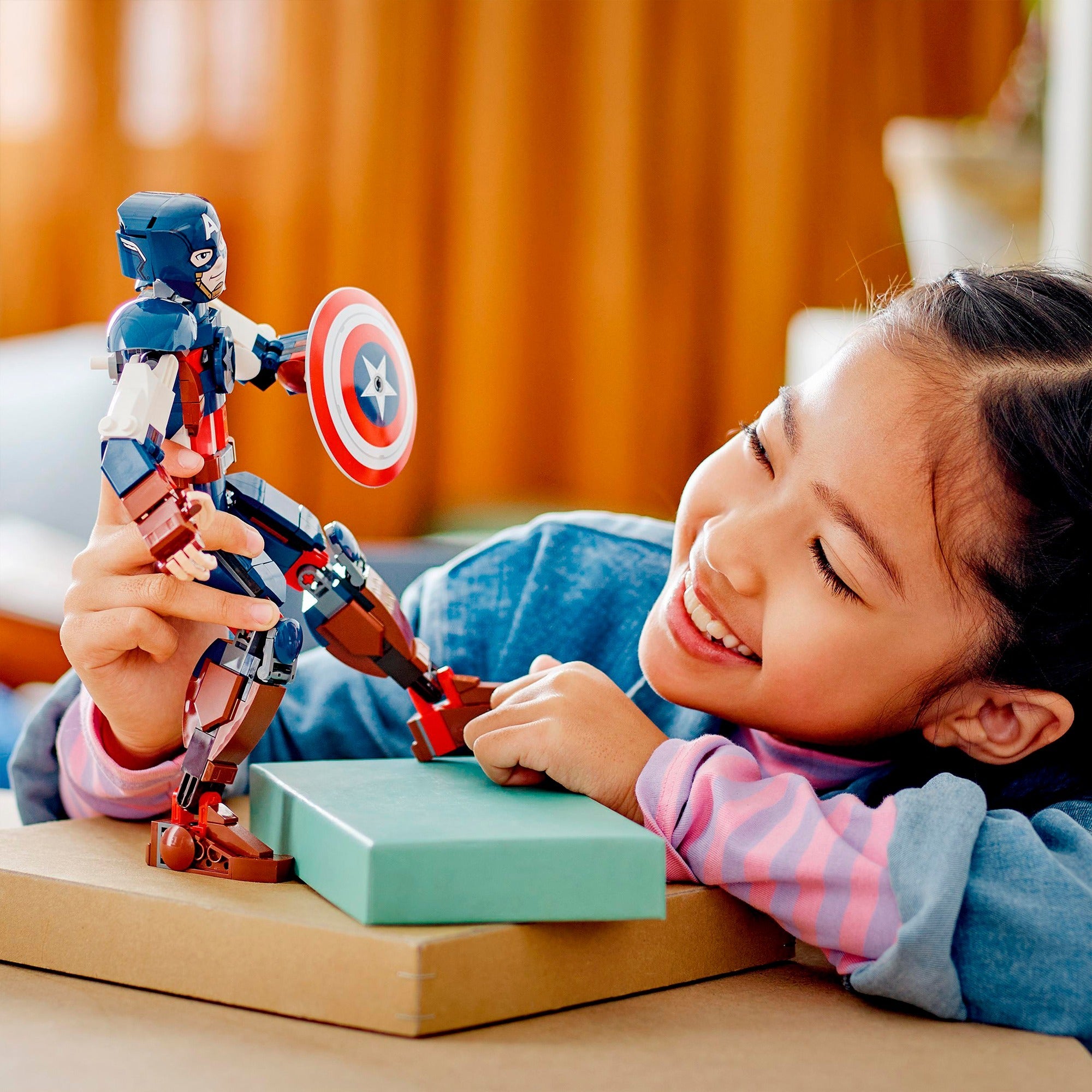 LEGO - super heroes 76258 captain america bouwfiguur