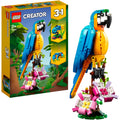Lego creator 3-in-1 - exotische papegaai constructiespeelgoed (31136)