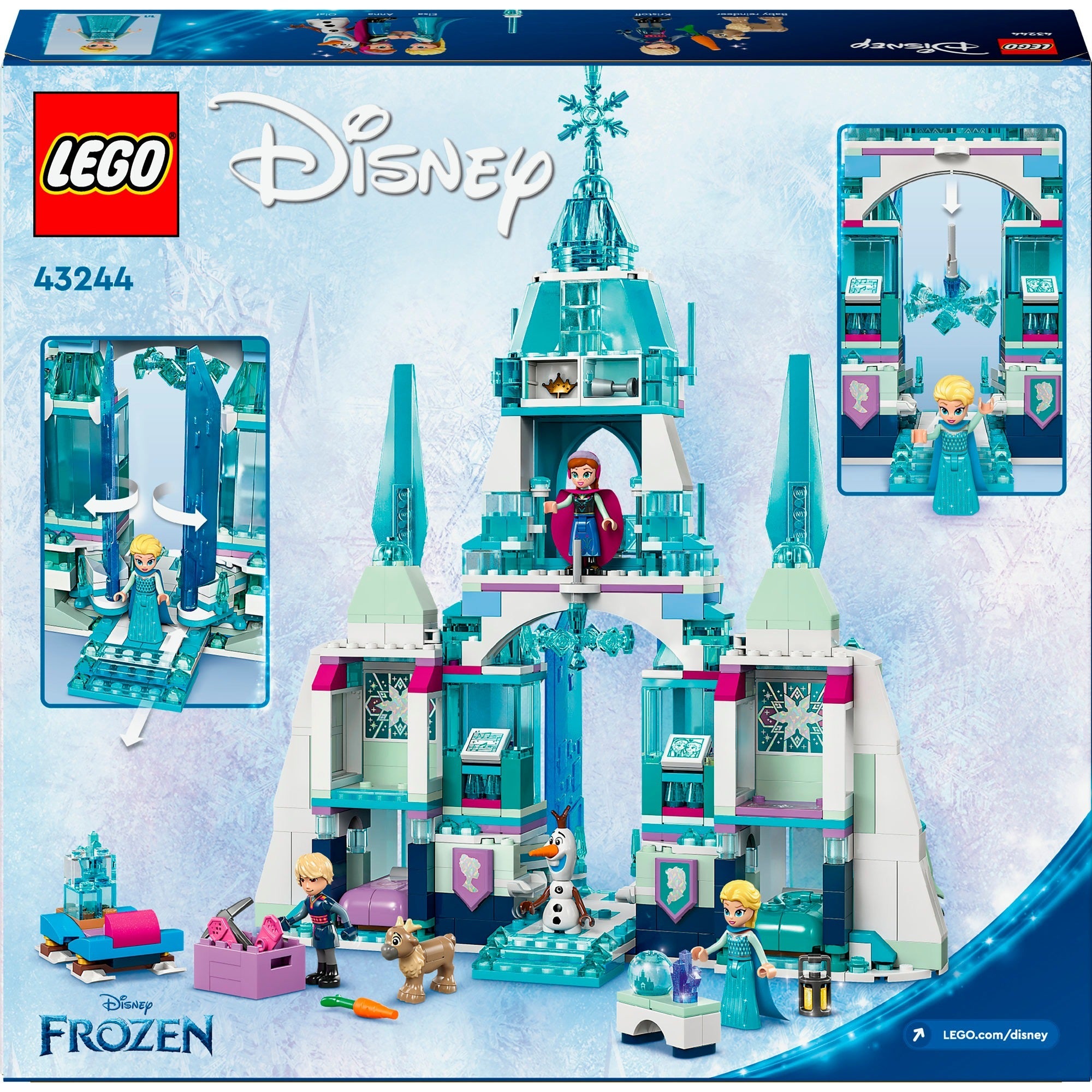 Disney lego princess 43244 elsa's ijspaleis