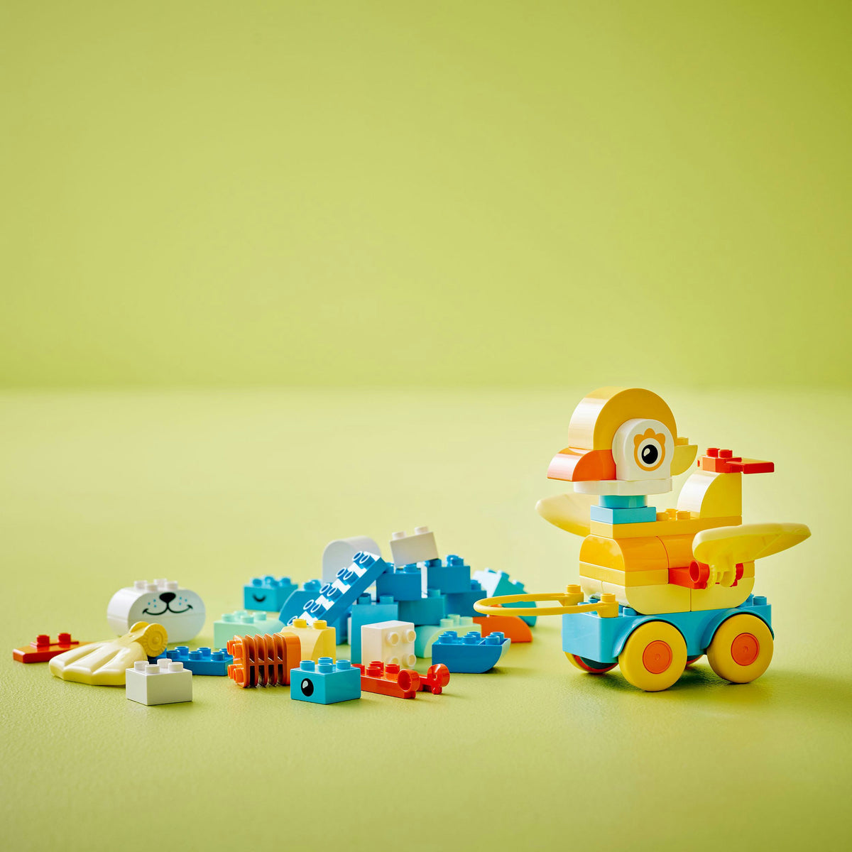 LEGO - duplo 3-in-1 dieren op wielen educatief speelgoed voor peuters 10448