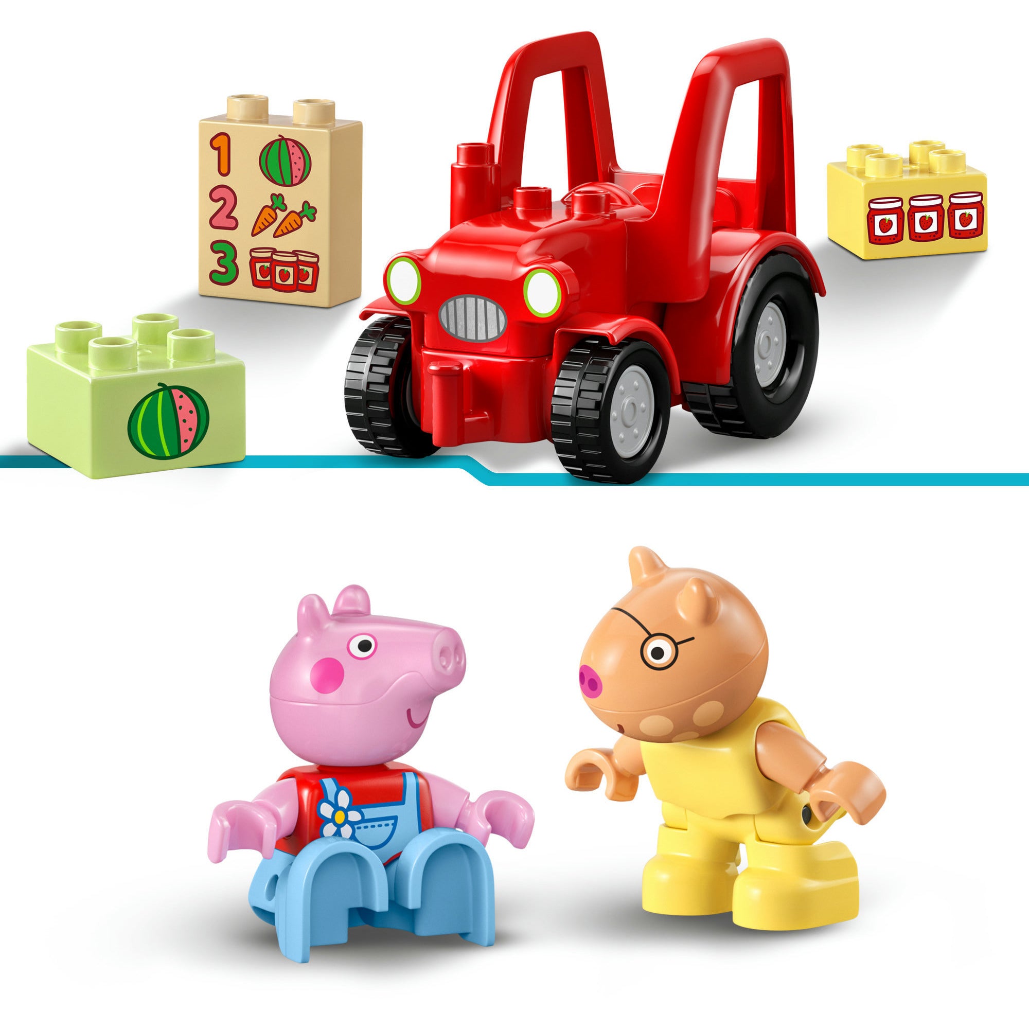 Lego duplo 10468 tractor en marktkraam