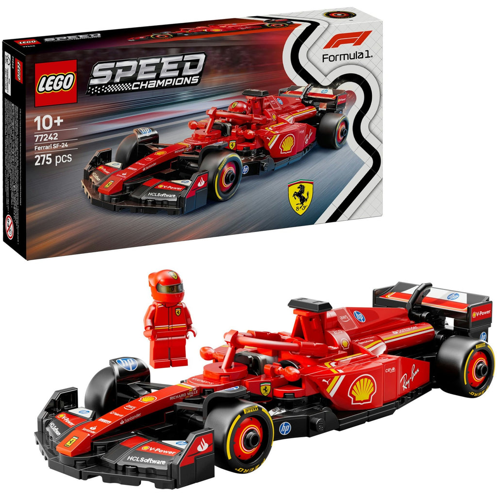 LEGO - speed champions 77242 ferrari sf-24 f1 racewagen
